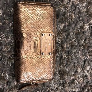 Kate Spade metallic wallet